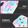 Lrtzizy 4Pcs Skate Toe Guards Vegan Faux PVC Roller Skate
