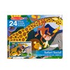 Melissa & Doug Safari Social Jumbo Floor Puzzle (24 Pieces,