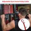 Topfinder Gym Cable, Fitness Steel Cable Machine Pulley System Home