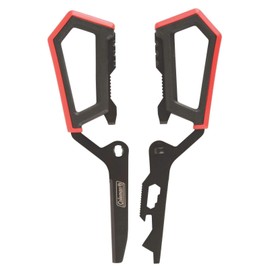 Coleman 2000025215 Rugged Multi Use Scissors, Black And Red