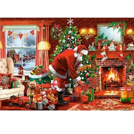 Castorland Puzzle 1500 pieces: Livraison spéciale du Père Noël