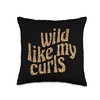 Curly Haired Women, Girls, Child & Toddler Design Wild Like