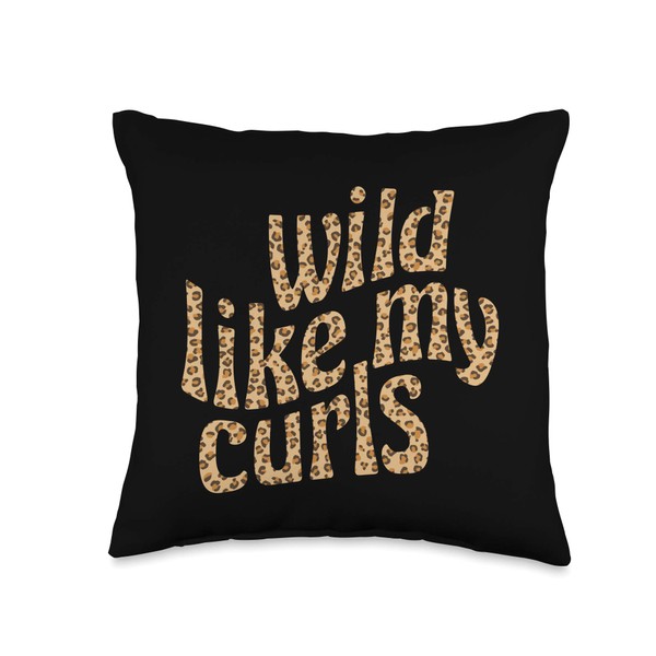 Curly Haired Women, Girls, Child & Toddler Design Wild Like