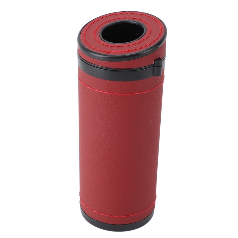 Car Tissue Holder Lightweight Leather and Tungsten Steel Car Tissues