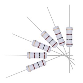 sourcing map 60Pcs 100 Ohm Resistor, 2W 5% Tolerance Metal Oxide Film Resistors, Axial Lead, Flame Proof for DIY Electronic Projects and Experiments