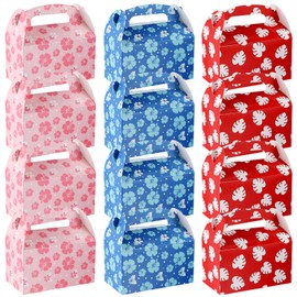 Marspark 12 Pack Cartoon Animation Party Gift Boxes/Cartoon Candy Boxes, Tote Bags, Gift Bags for Adults Birthday Party Supplies