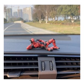 ‏2Pcs Hero Cartoon Car Dashboard Decoration – Mini PVC Figurine Car Interior Ornament for Women & Girls – Kawaii Car Accessories for Desk, Room, Rearview Mirror, Gift Decor