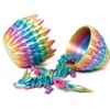 3D Printed Articulated Dragon Egg,Dragon Eggs with Dragon Inside,Candy Wing