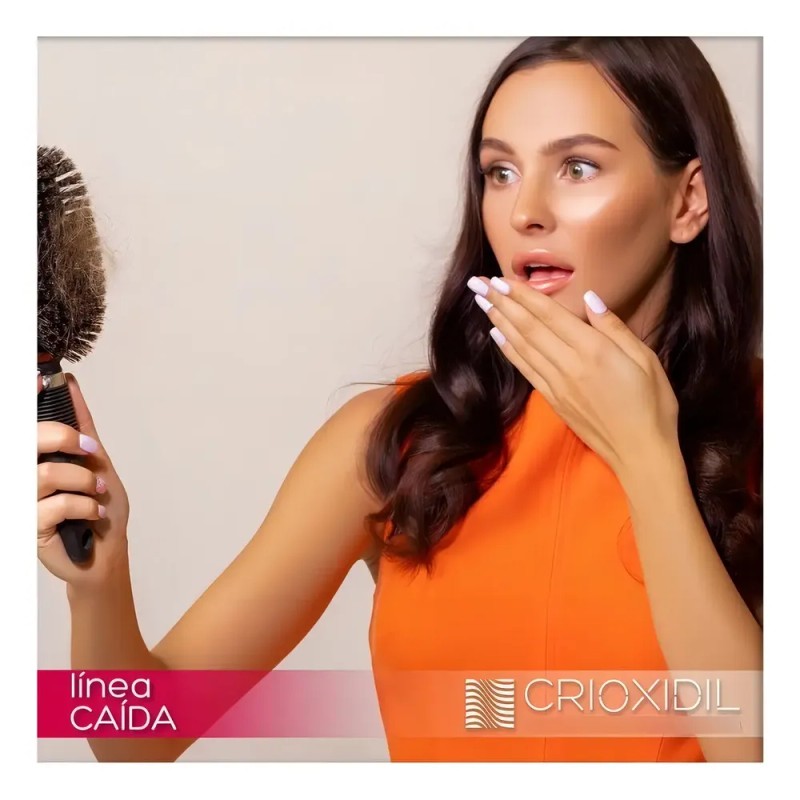 Shampoo Anticaída Crioxidil 300ml Nutre Y Energiza H/españa.