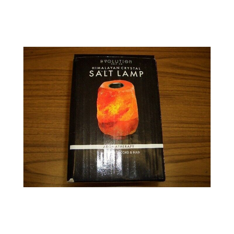 Evolution Himalayan Crystal Salt Lamp , Aromatherapy Essential Oil Diffuser,