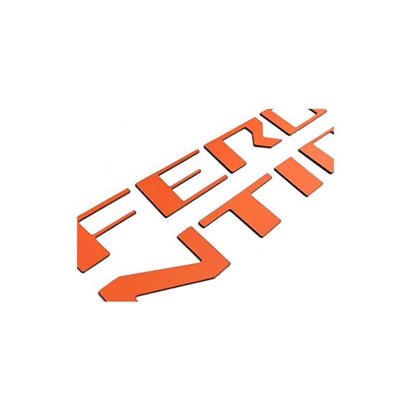 Front Grill Letters Compatible with Frontier 2022-Up ABS Plastic Inserts