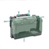 FOTGA FX3/FX30 Camera Cage with NATO Rail, Cold Shoe, 1/4"