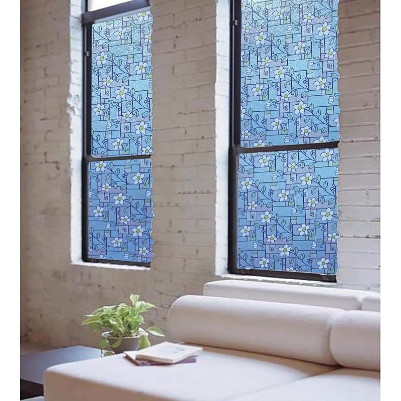 DUOFIRE Window Film, Protection Against Typhoons, Shatterproof, Blindfold Sheet, Glass