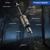 MTGSTOCL Upgraded Perimeter Trip Alarm 12 Gauge Camping Trip Wire