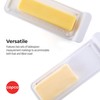 Copco Butter Dish with Clear Lid and Measurment Guide, 7.2