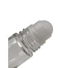 ZQDZYIE 2Packs Glass Roller Bottles 30ml/1 Oz Plastic Roller Ball