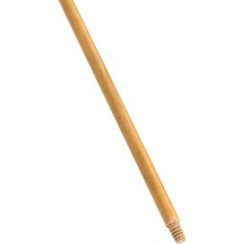 Magnolia 624 24" Green Flagged Plastic Floor Broom with 48" Wood Handle