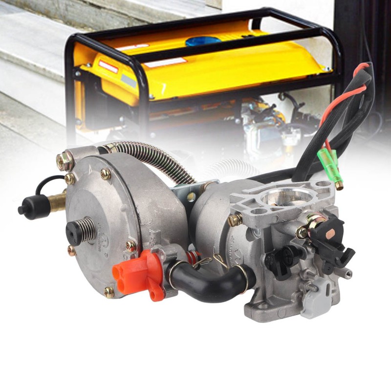LPG CNG Generator Dual Fuel Carburetor Fit for GX390 188F