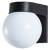 Acrylic Round Lamp Shade with PC Plastic Base Waterproof Exterior