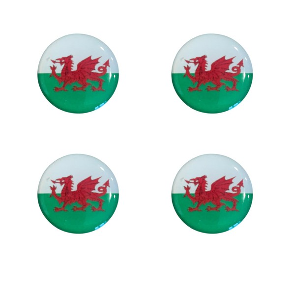 Ashton and Finch Welsh Flag Golf Ball Markers – Pack