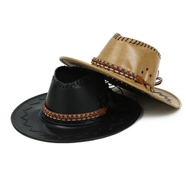 AWOCAN Cowboy Hat Band Replacement Ethnic Western Hat Belt Adjustable Cowboy Hat Belt for Men and Women Classic Hat Bands, a, M-L