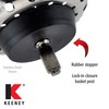 Keeney K5435VB Stainless Steel Kitchen Sink Strainer with Fixed Post