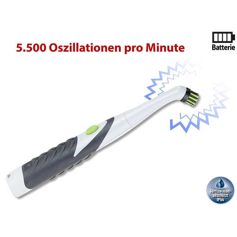 AGT Sonic Cleaning Brush: Oscillating Sound Cleaning Brush SRB-155 Including