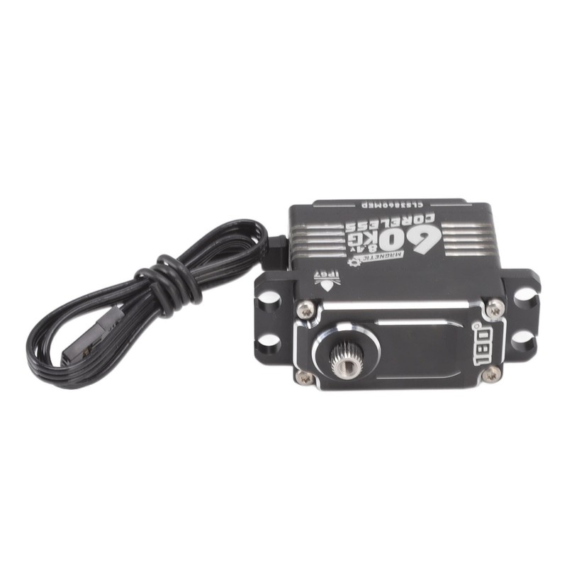 FLASH HOBBY RC Gear Servo 60KG Coreless Motor Super Torque