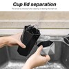 Osilly Car Trash Can with Lid, Diamond Design Small Portable