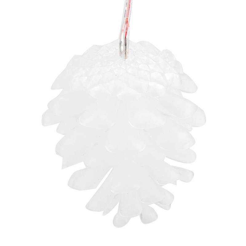 Pine Cones Style Solar Power Sensor LED Light Outdoor Colorful