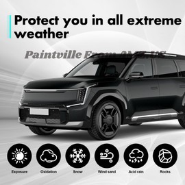 Paintville for kia EV9 2024 2025 TPU PPF HD Clear Paint Protective Film Custom Fit Anti Scratch Self Healing Shield Guard Finishing Accessories for Door Handles