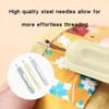 ​​3 Stück Nadeleinfädler Einfädelhilfe für Nähnadeln,auftrenner für Nähte,Einfädler für Nadeln,Einfädler,Nähmaschine,Needle