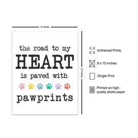 Cat Wall Decor - Dog Wall Decor - Cat Decorations for Cat Lovers - Cat Themed Gifts - Pet Owner Gifts - Cat Wall Art - Puppy Wall Decor - Cat Lover Gifts - Cat Room Decor - Dog Lover Gifts for Women