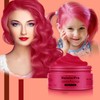 HaiolorPro Red Temporary Hair Colour Dye Wax Washable,Hair Coloring Products