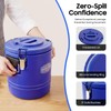 15.9QT Insulated Soup Container with Lid, 4 Gallon Commercial Food