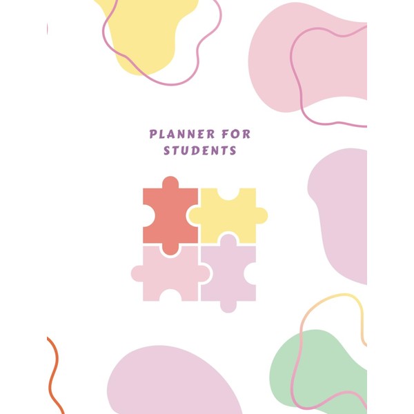 ADHD Planner for Students: Course Overview,Daily Productivity,Daily Reflection,Lesson Plan,Study Notes,Project