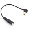 Buachois Cable Adaptador de Micrófono, Cable Adaptador de Audio Jack,