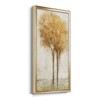 Renditions Gallery Falling Leaves II Home Décor 12"x24" inches Gold