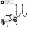 RAD Sportz Kayak Accessories Set – Wall-Mounted Storage Hooks and