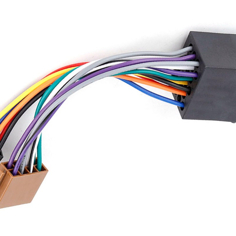 Car Radio Adapter Stereo Harness Cable ISO Plug Fits for