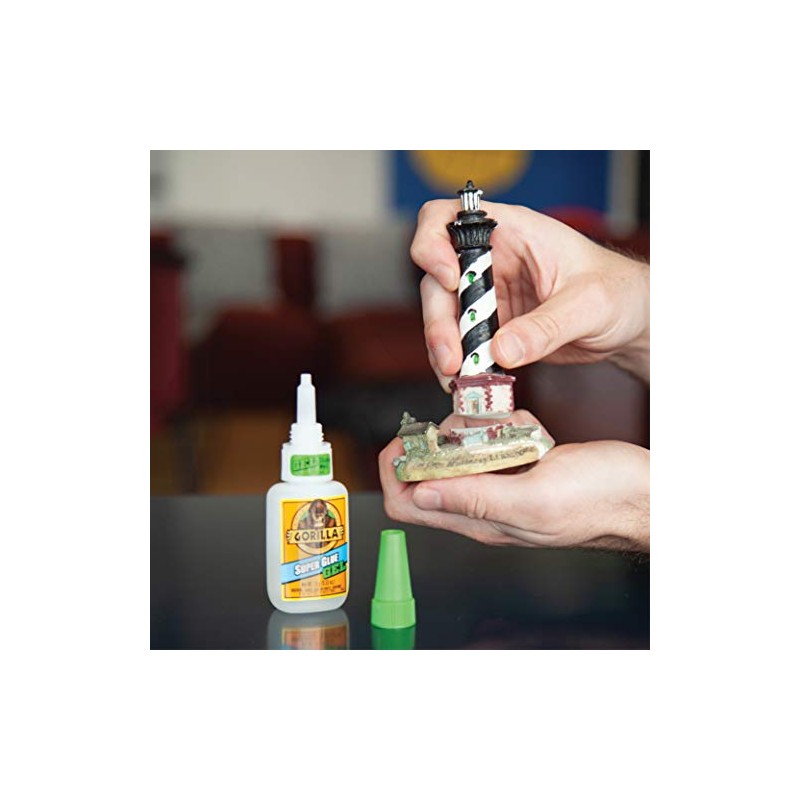 Gorilla Super Glue Gel, 20 gramos, 1 paquete