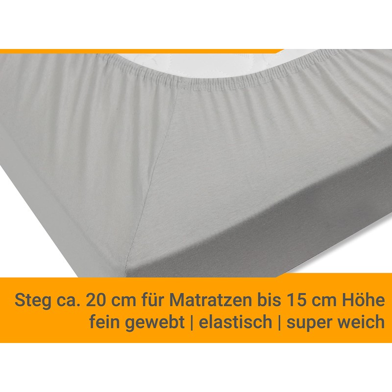 Classic Jersey Fitted Sheet Available In 34 Colours and 6