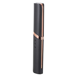 KALLORY Rizador de Pestañas Color Negro Eléctrico Recargable 1 Unidad Compacto Calentamiento Rápido para Maquillaje y Viaje                           