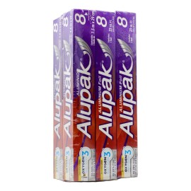 Alupak Rollos De Papel Aluminio Alupack 6 Rollos De 7.5m X 29cm C/u