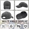 AUNGKWANG Boys Girls Baseball Cap, Children's Baseball Cap, Washed, Pure