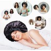 Gorro de Dormir de Seda para El Cabello Largo Bonnet