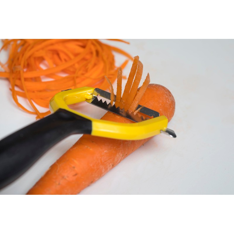 MOBI Julienne Y Peeler, Yellow, Kitchen Accessories