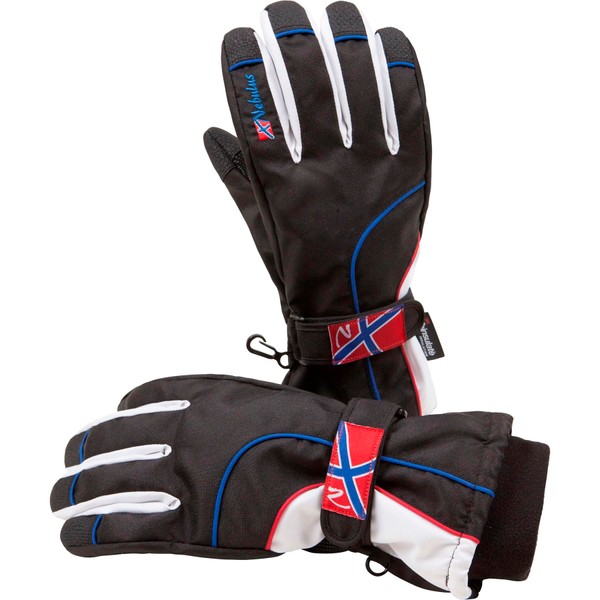 Nebulus Spike Ski Gloves Black Size 9.5 (L)