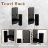 Juego de 5 piezas de accesorios de baño autoadhesivos, juego