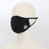 CHUMS CH09-1252 BlackxWhite/K004 S Mask, Cloth Mask, Light Cotton, Set